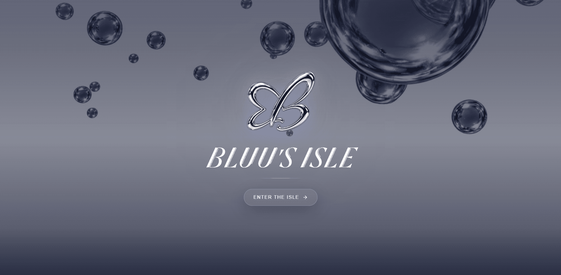 BLUU’S ISLE website preview